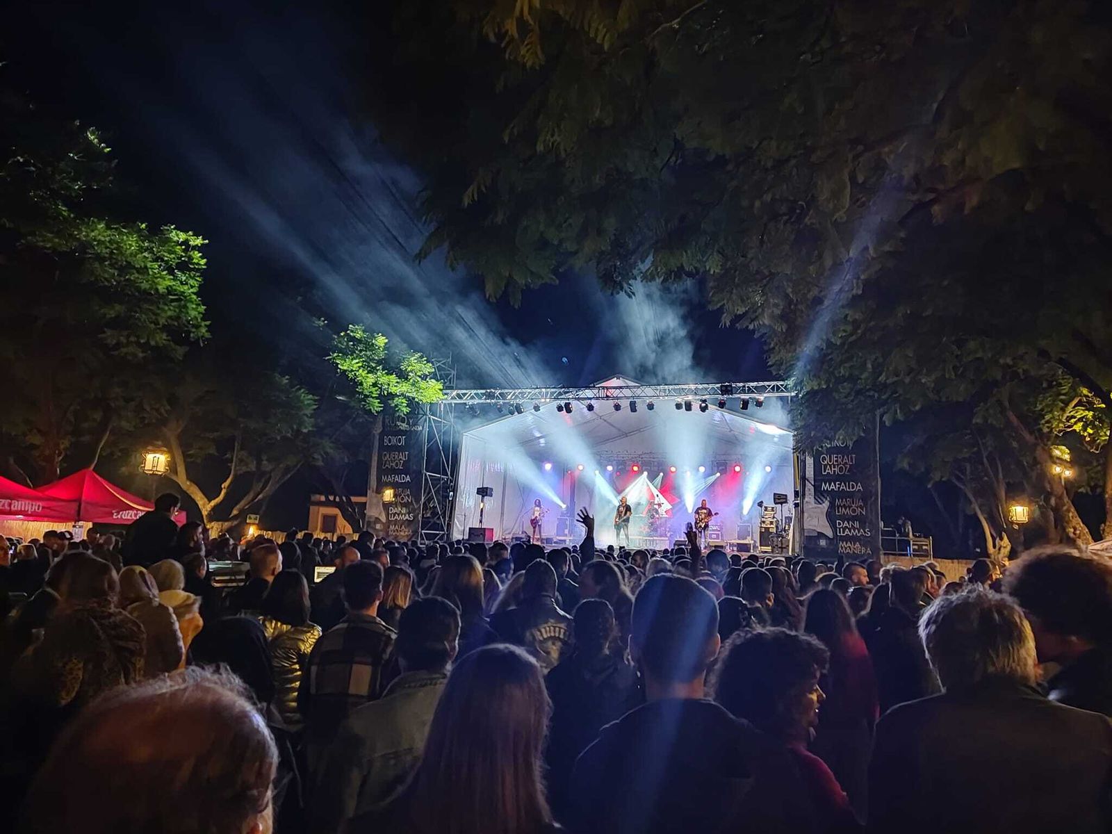Momentos de los festivales de música Xera e Intramuros en Jerez