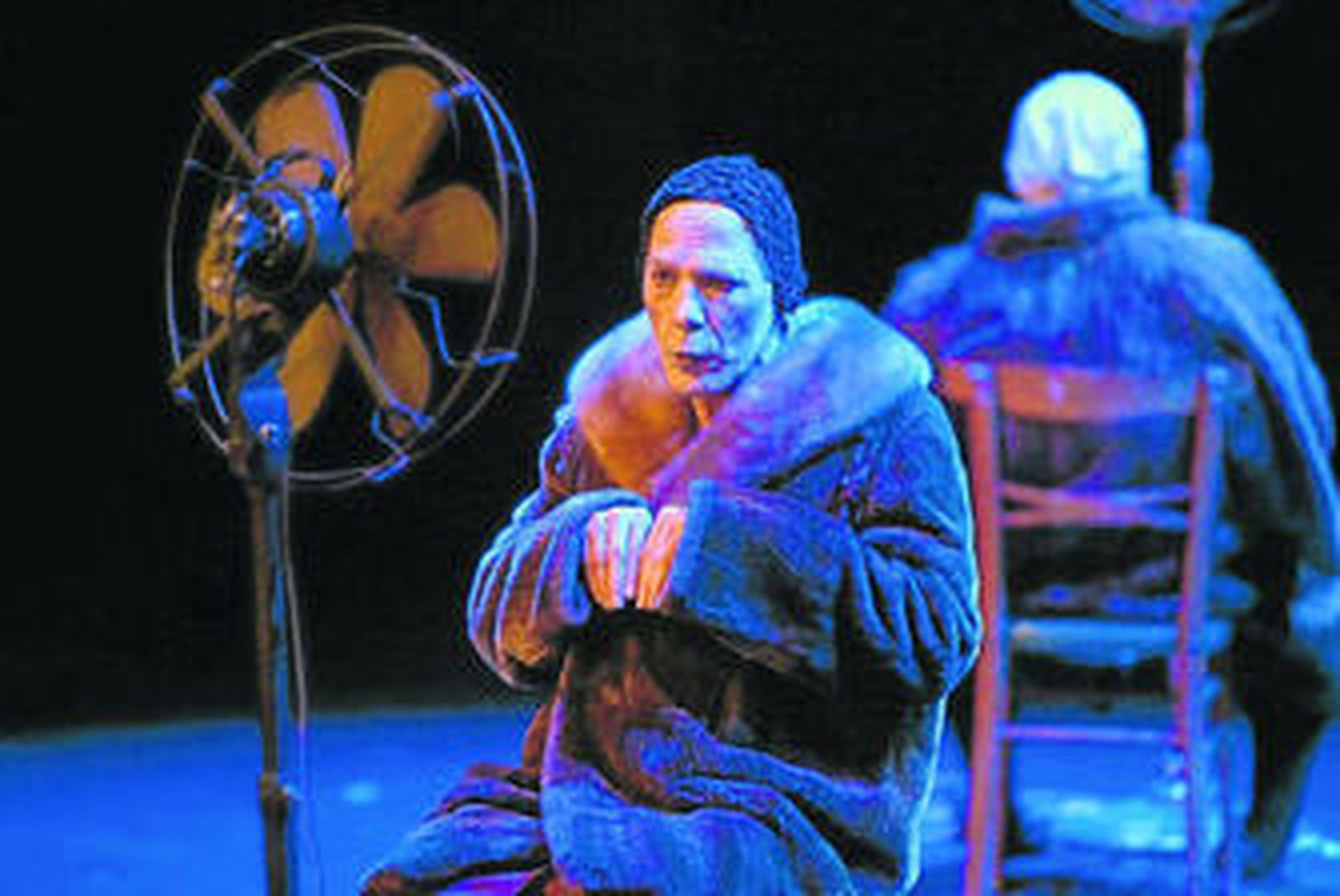 Gaspar Campuzano, en una función de La Zaranda.