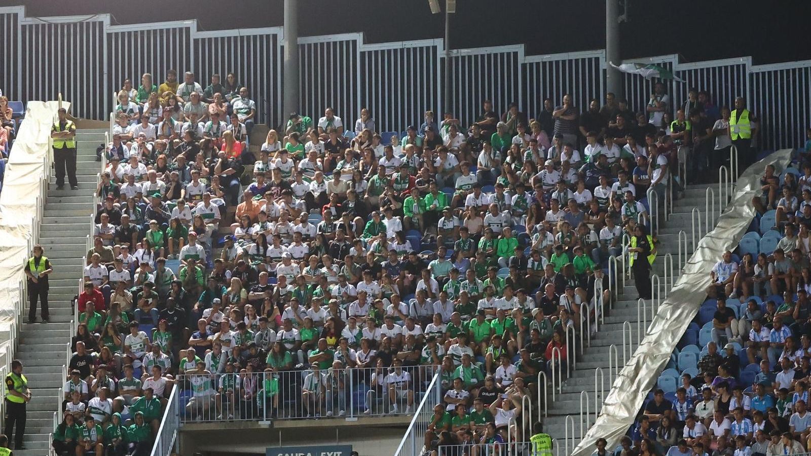 El Málaga CF - Elche, en fotos