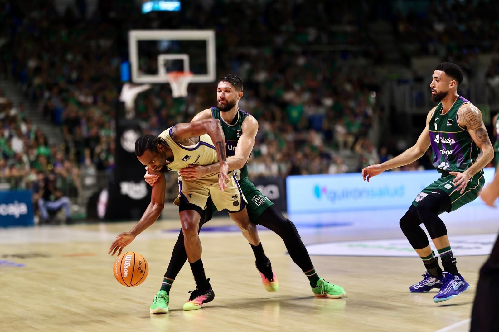 Las fotos del Unicaja-Barcelona