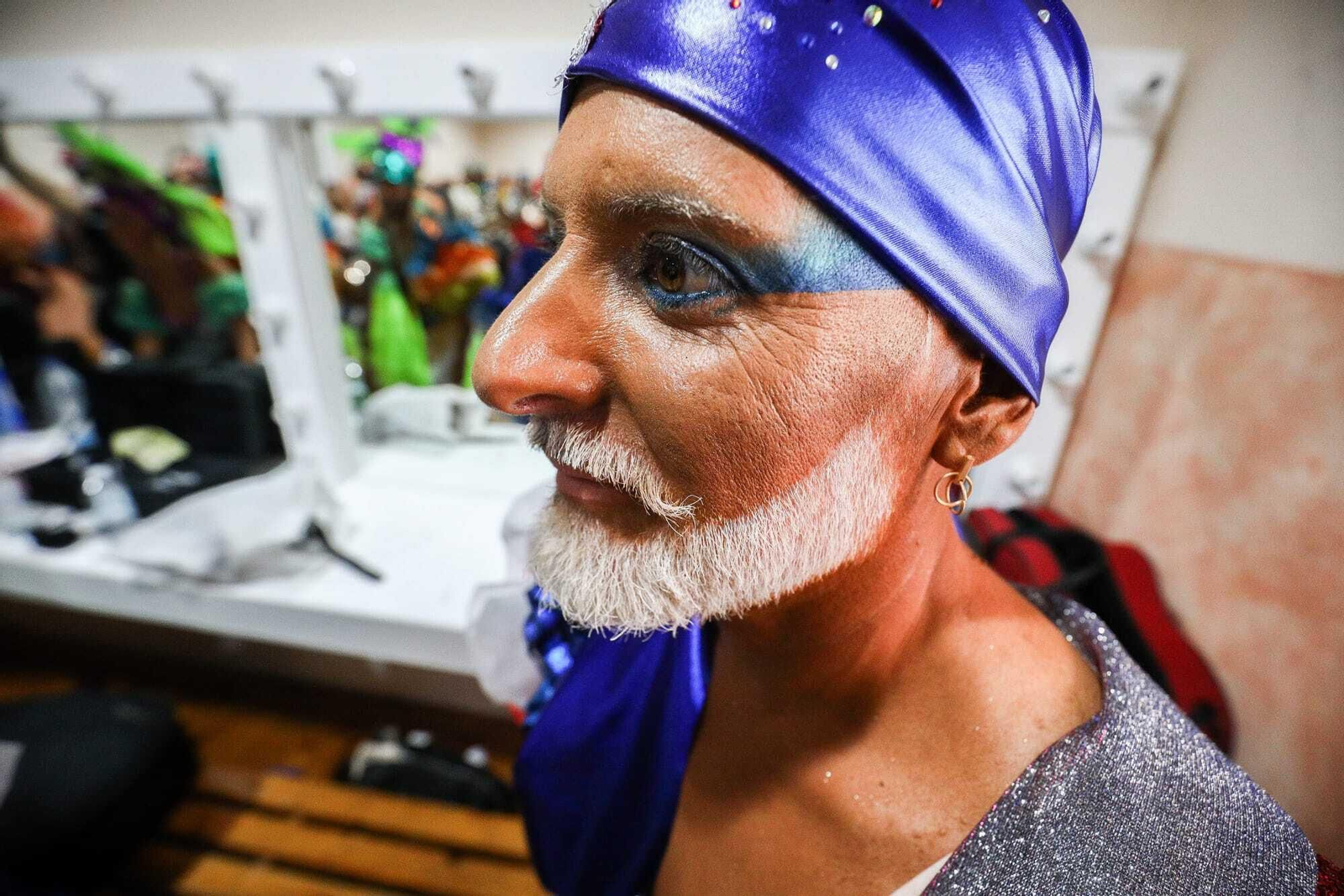 Ambiente en camerinos