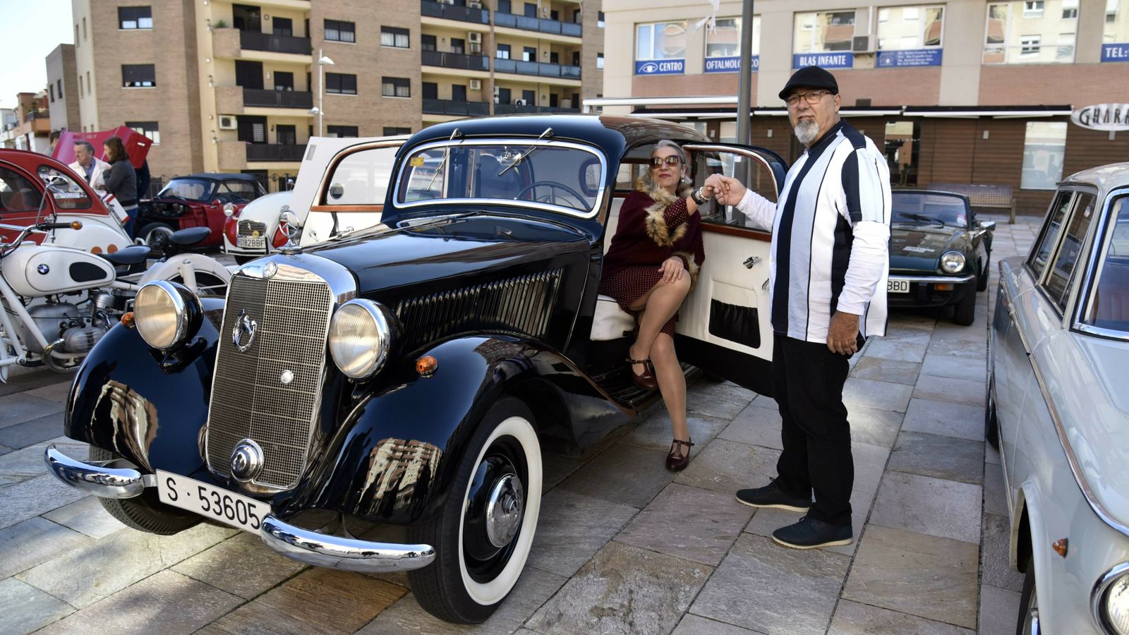 Las fotos del segundo circuito de Coches  Clasicos de Algeciras