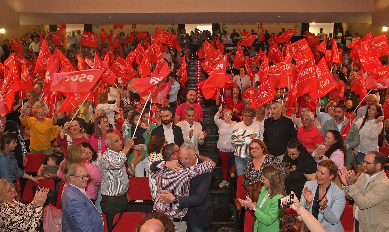 Fotos de la presentación de Juan Carlos Ruiz Boix como candidato a la Alcaldía de San Roque