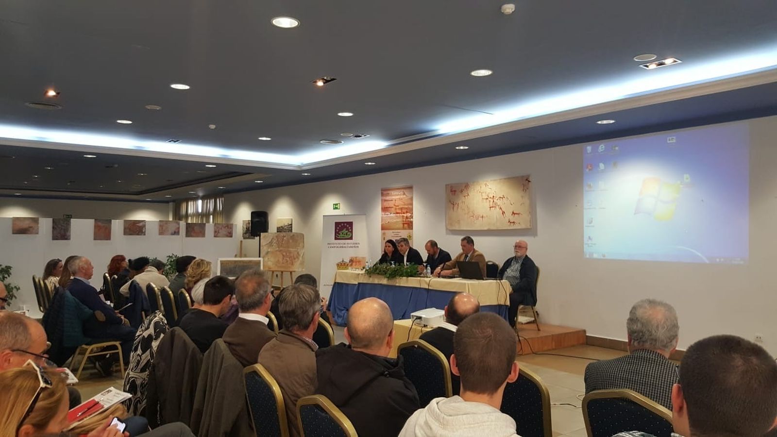 Presentación de las jornadas, en el hotel Montera Plaza de Los Barrios.