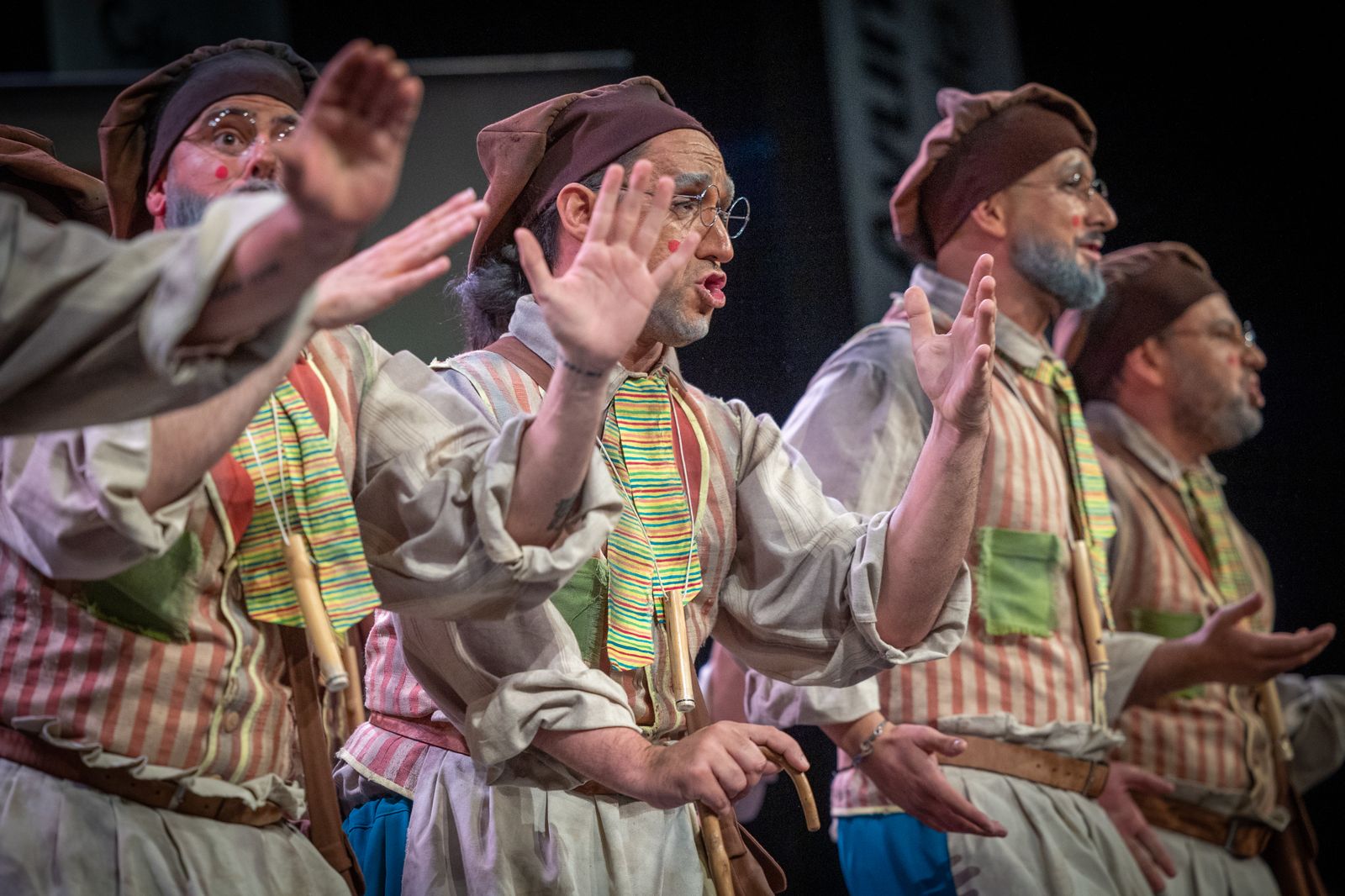 Comparsa 'Los maestros'