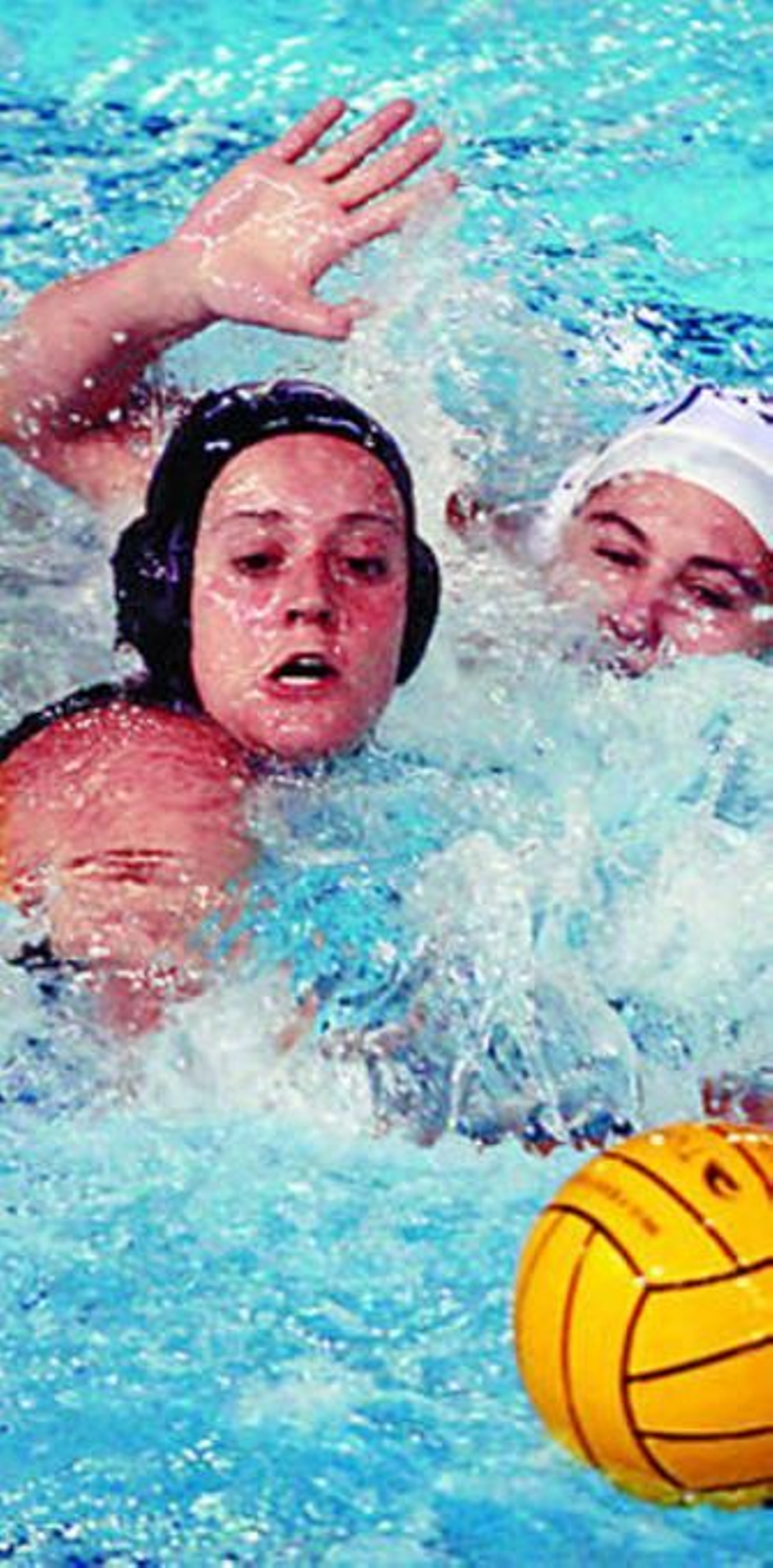 Un lance del partido.