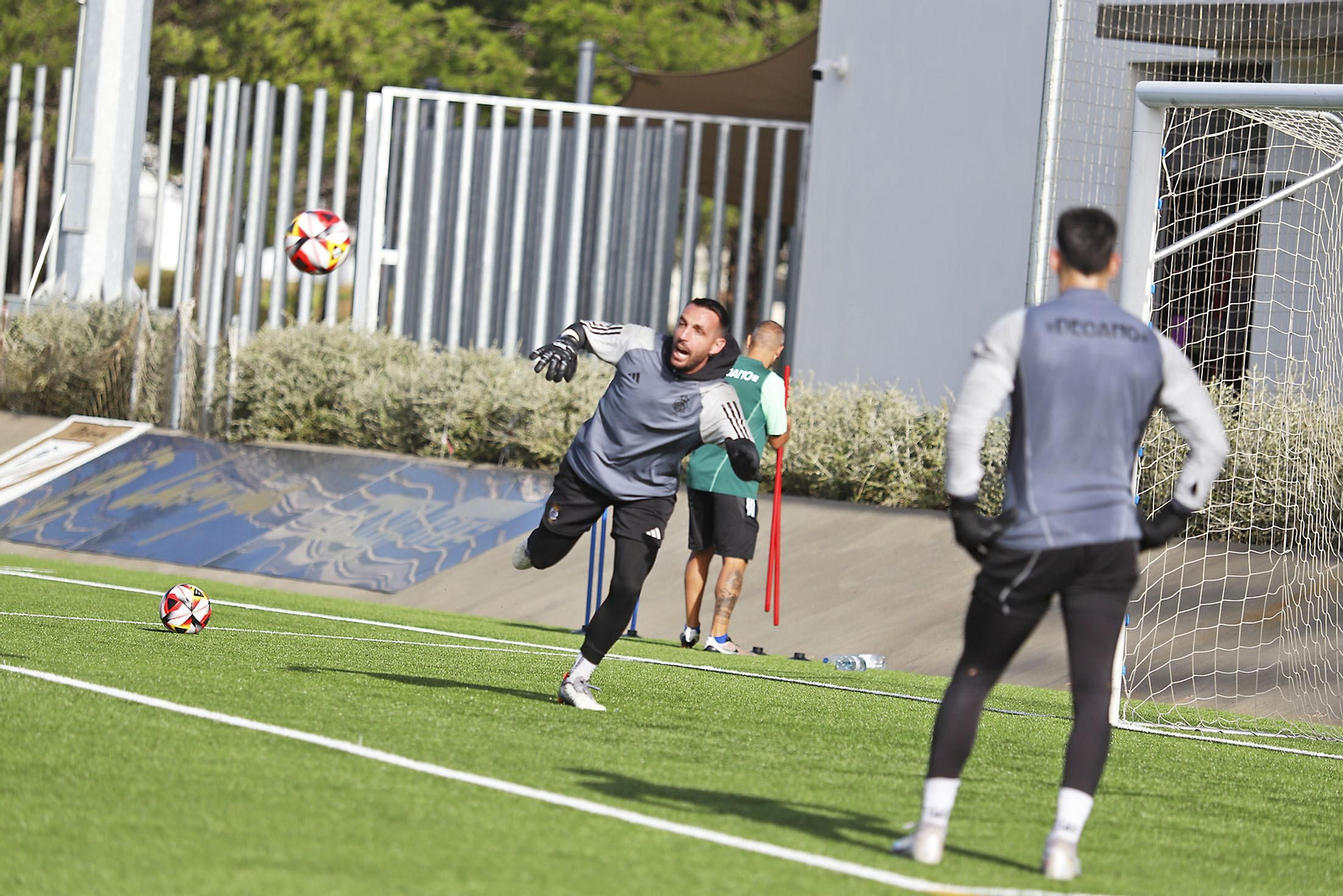 Imágenes del entrenamiento del Recreativo de Huelva