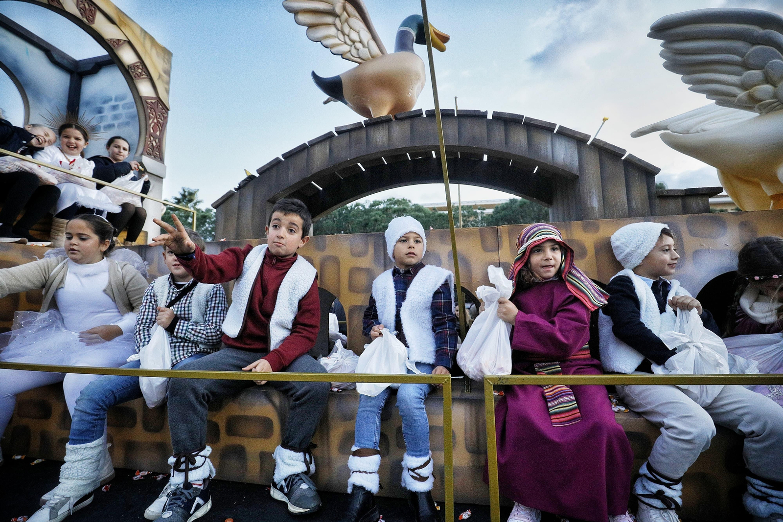La Cabalgata de Reyes Magos de San Fernando, en imágenes