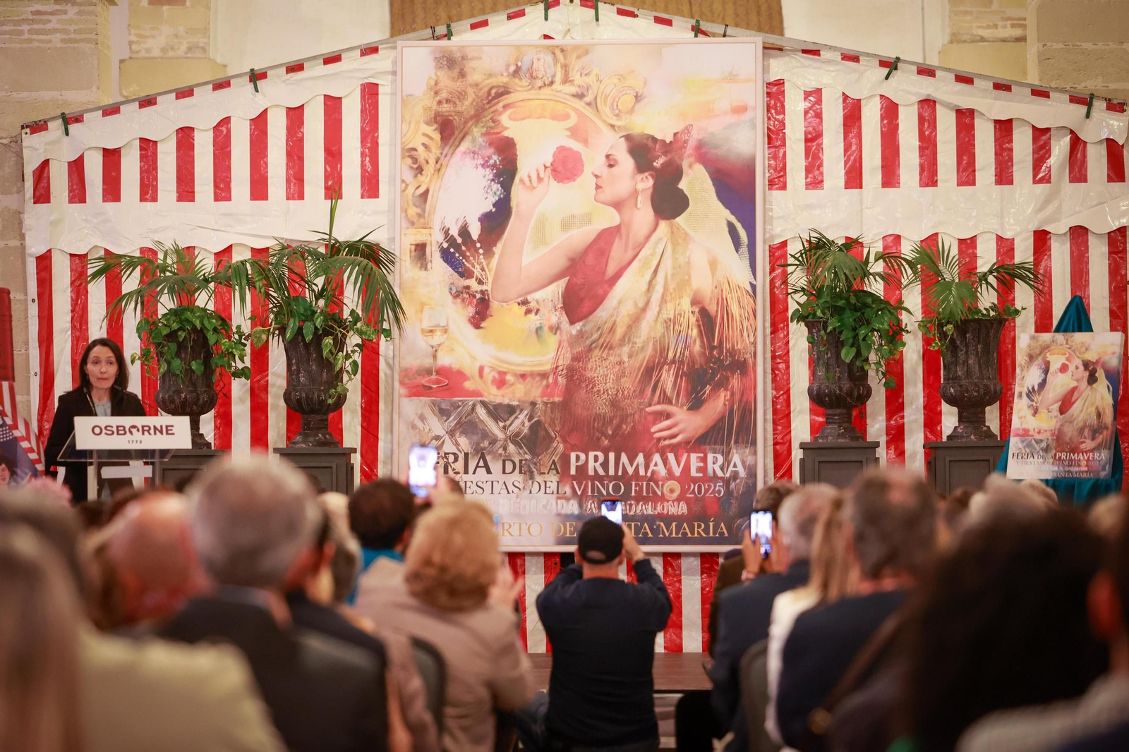 Las imágenes de la presentación del cartel de la Feria de El Puerto 2025
