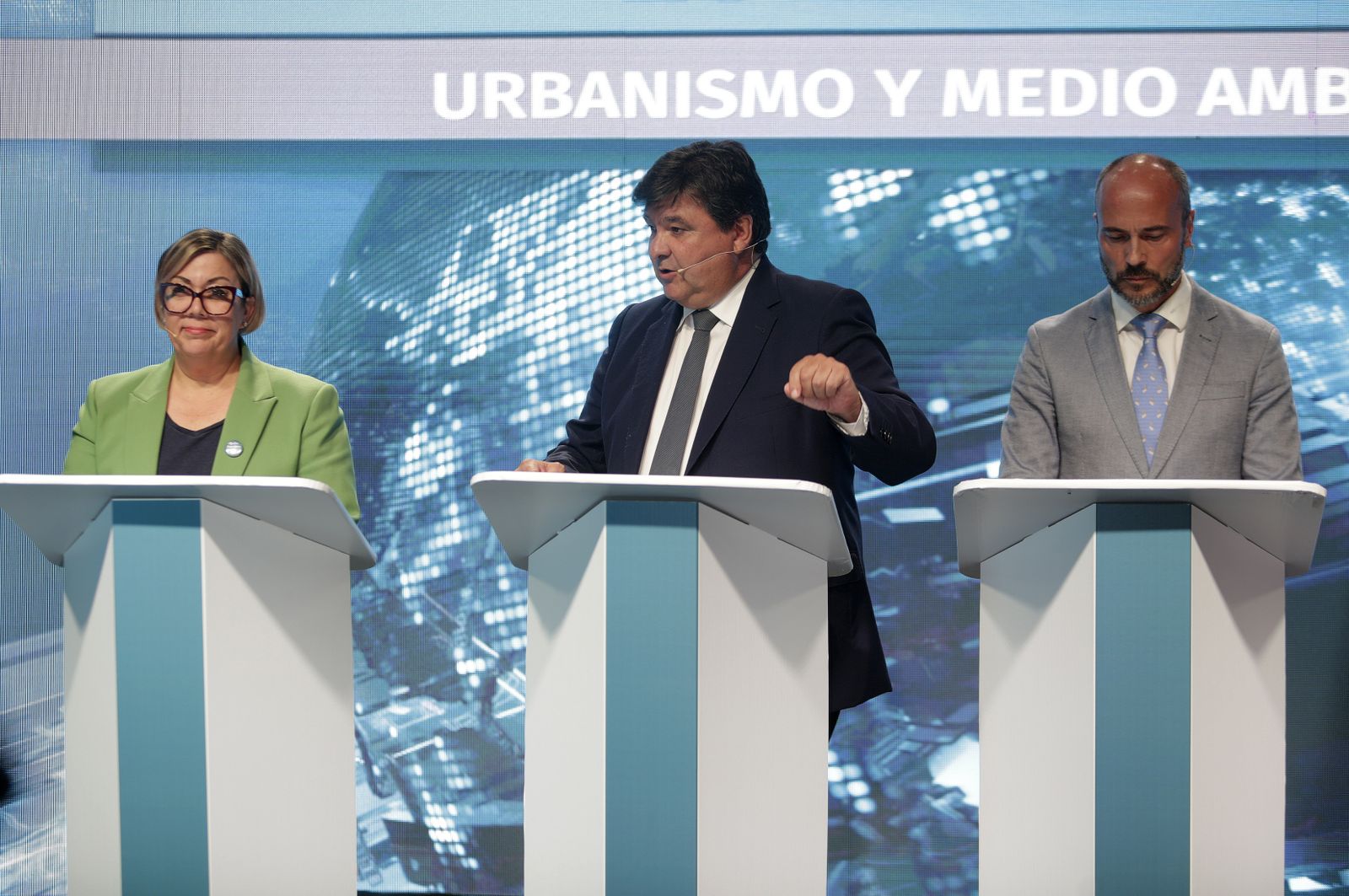 Elecciones Municipales Huelva 2023: Imágenes del debate entre los candidatos