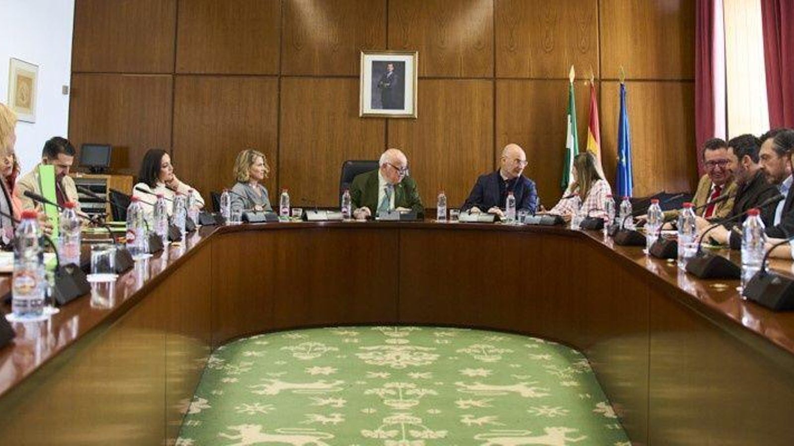 Junta de portavoces celebrada la semana pasada.