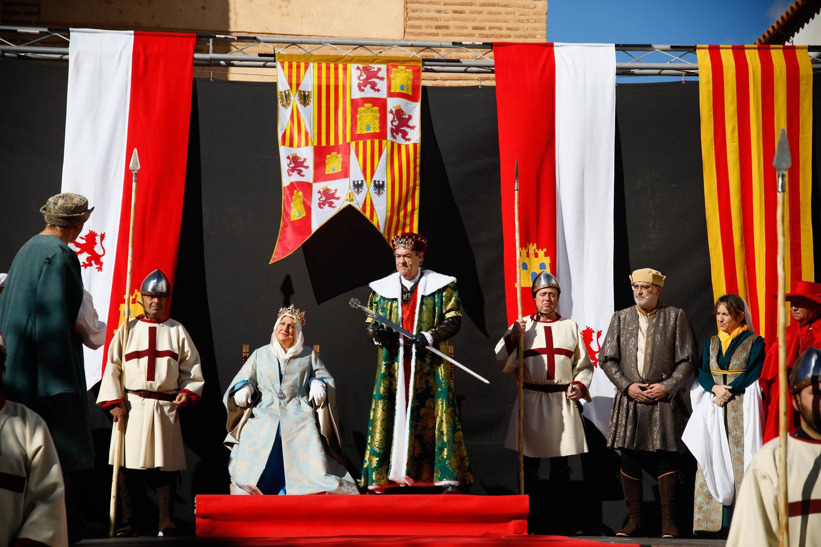 La Recreación de la Pernoctación de los Reyes Católicos en Fiñana, en imágenes