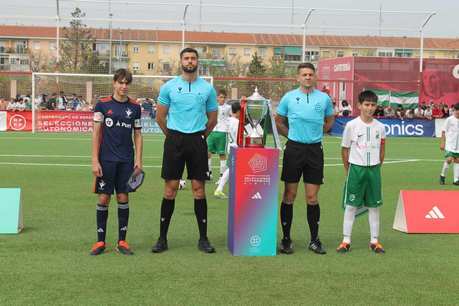 Enzo Pérez y Manuel Morales, campeones de España sub 12 con Andalucía