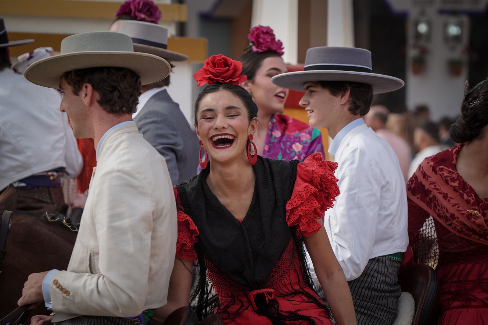 Ambiente el viernes en la Feria de Jerez en fotos