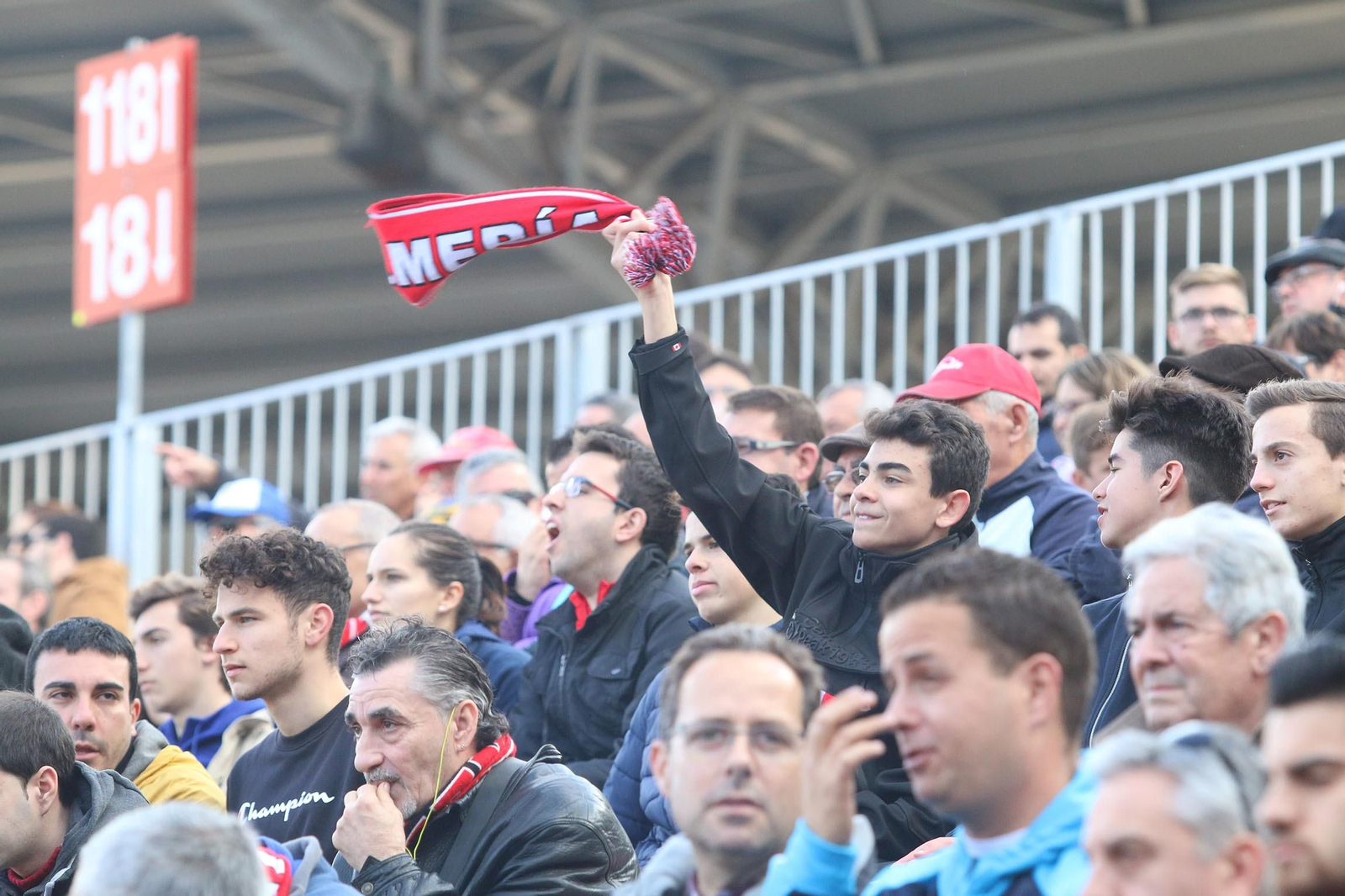 Las imágenes del Almería-Cádiz