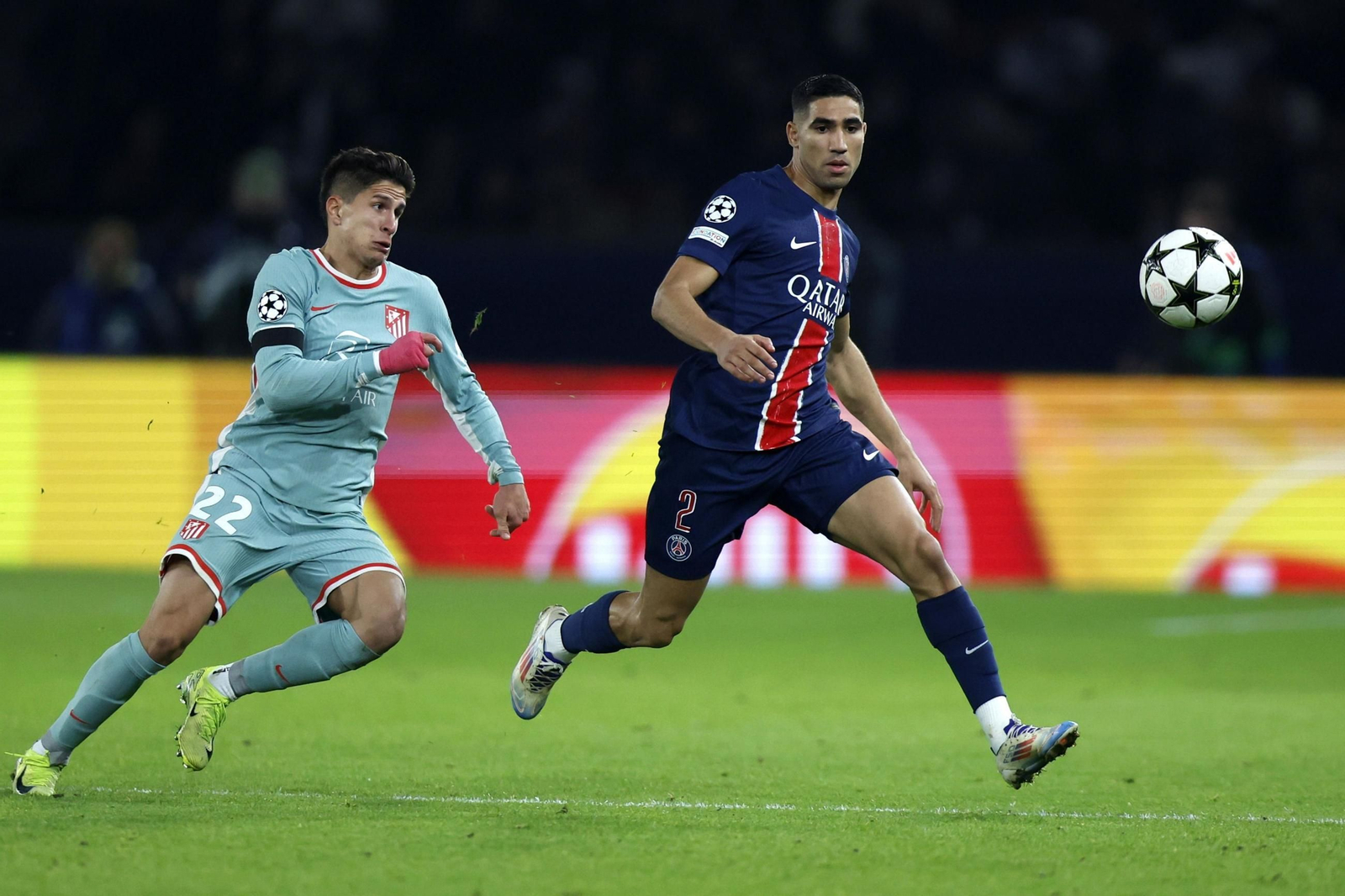 Las fotos del PSG - Atlético de Madrid