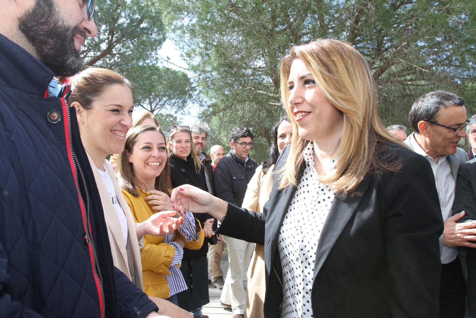 Susana Díaz inaugura en Doñana el Observatorio del Lince