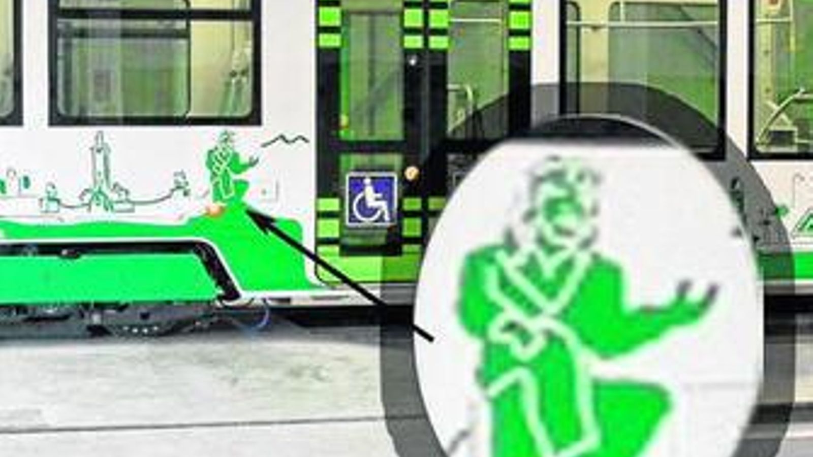 El 'Camarón' del tranvía.