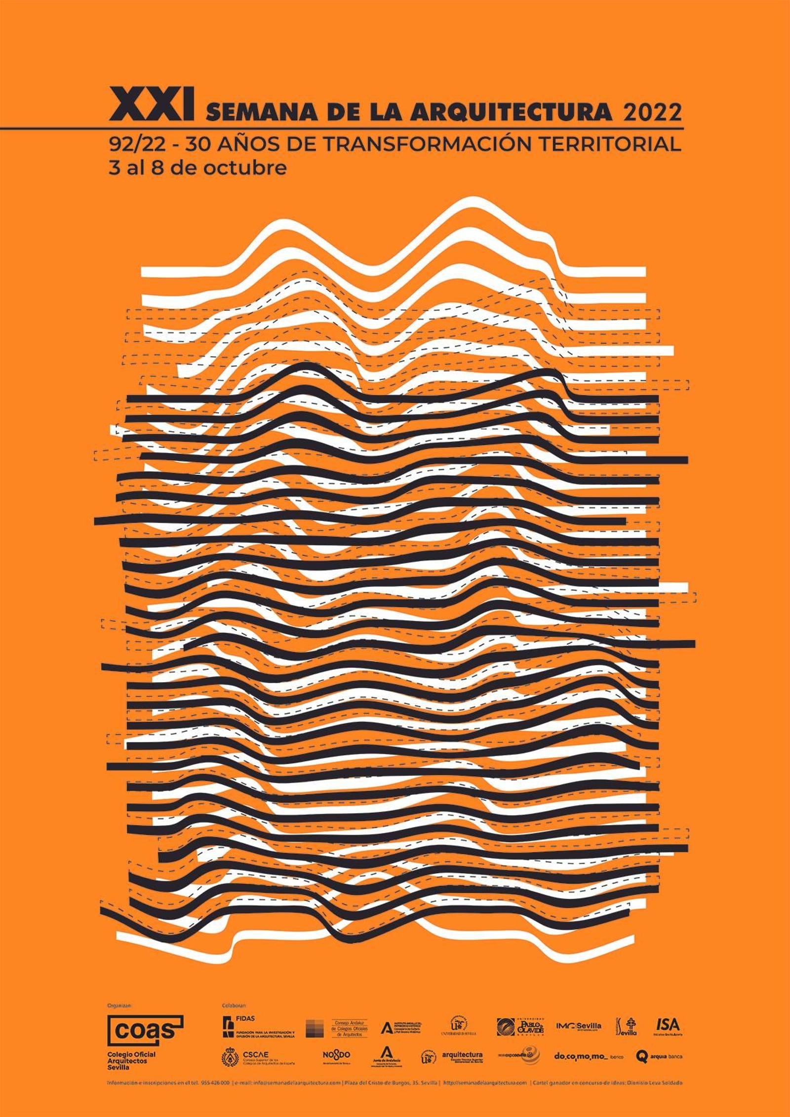 Cartel de la XXI Semana de la Arquitectura.