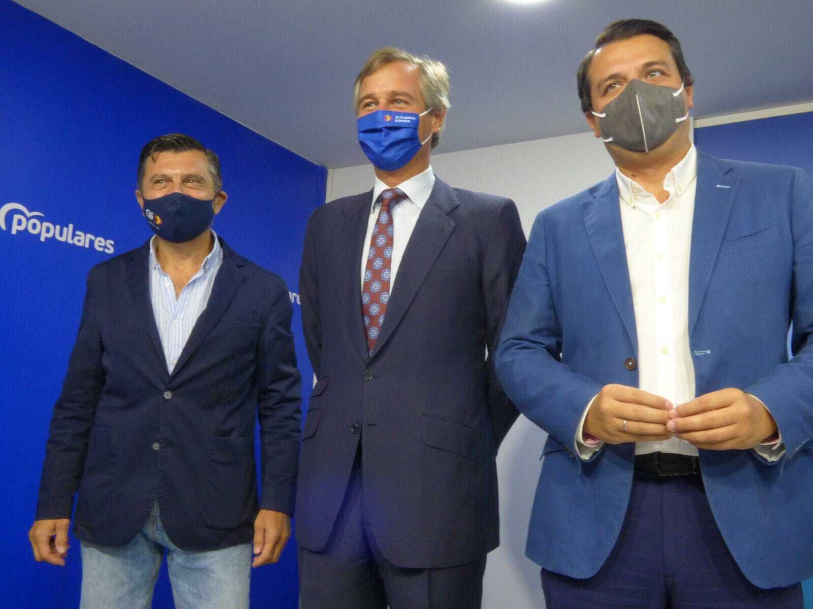 Visita del vicesecretario de Política Territorial del PP, Antonio González Terol, a Córdoba.