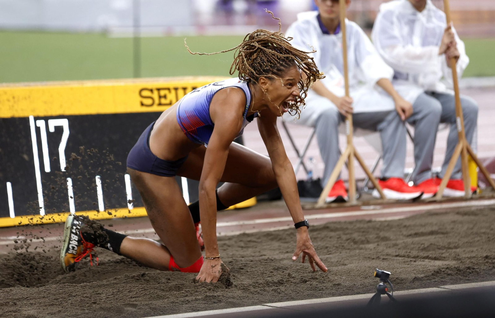 Las fotos del prometedor triunfo de Attaoui y del resto de la jornada del Mundial de Atletismo