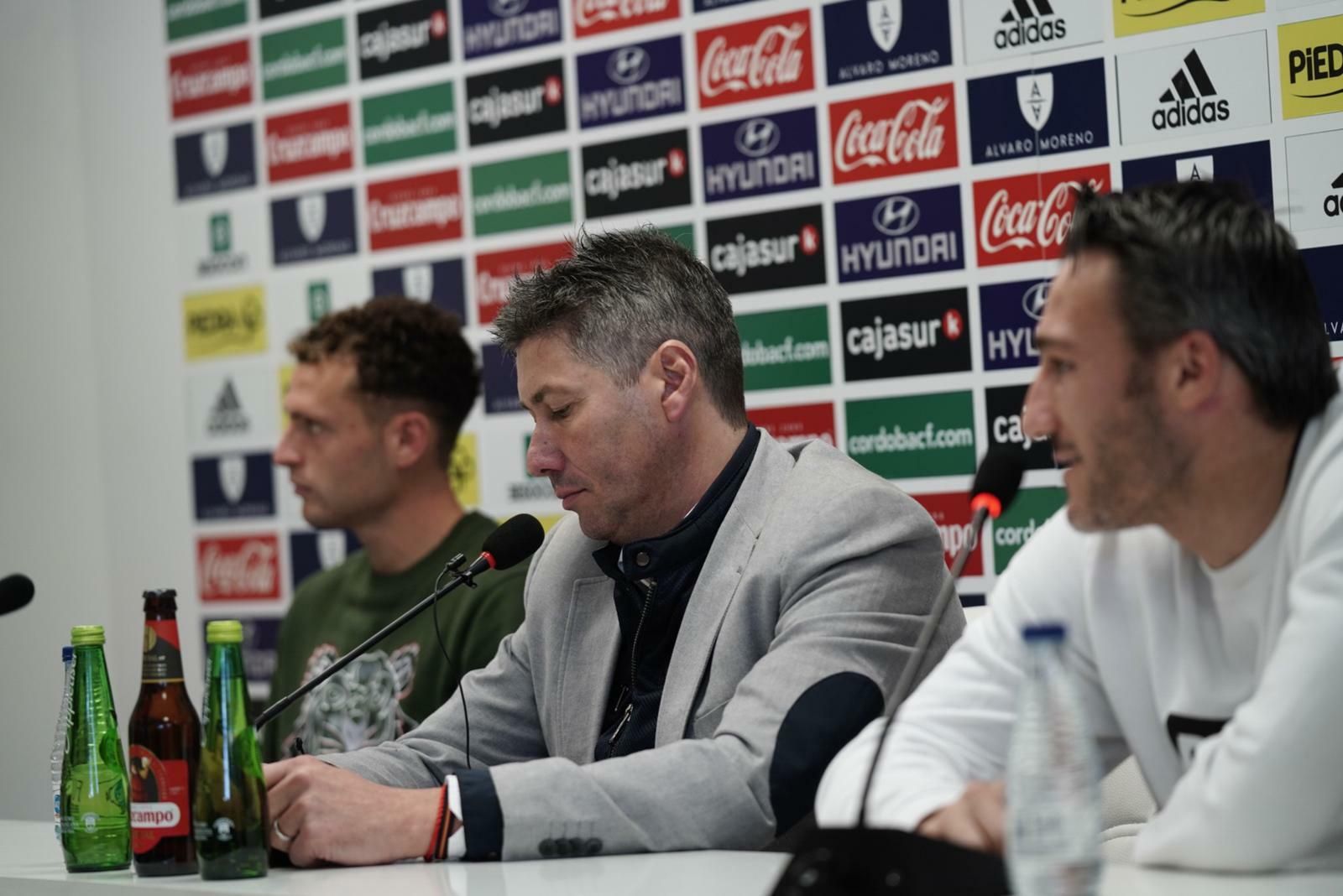 Las fotos de la presentación de Piovaccari y Jordi Tur con el Córdoba CF