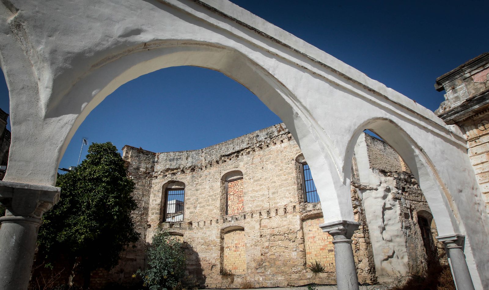 Imagen reciente del interior del palacio Riquelme.