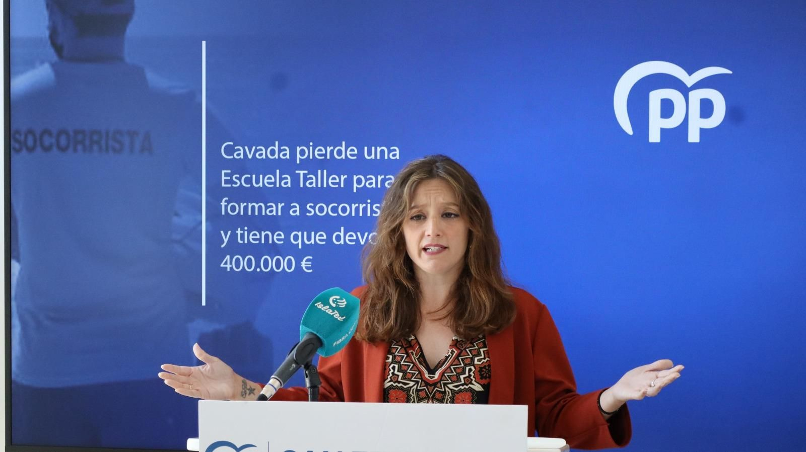 Carmen Roa, secretaria general del PP isleño.