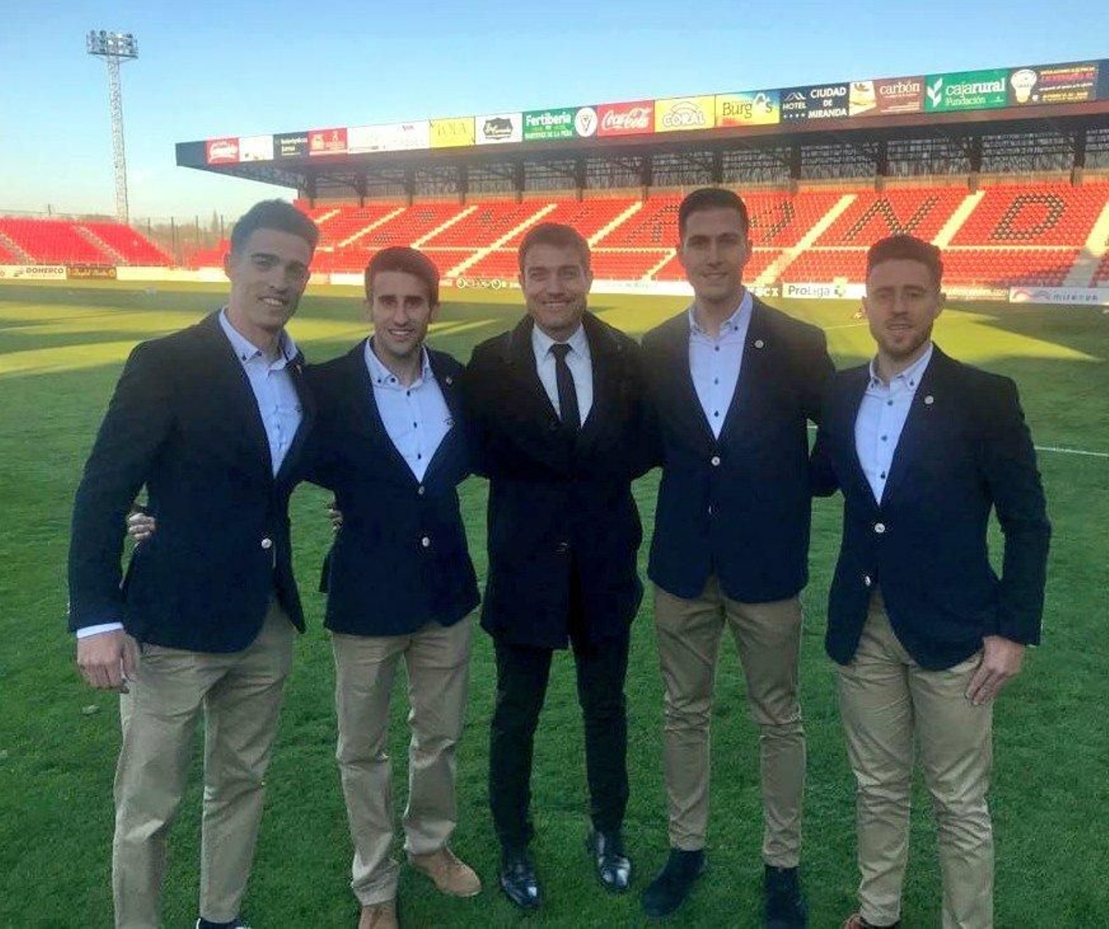 Sánchez Meneses (segundo por la derecha), en la final de la Copa Federación.
