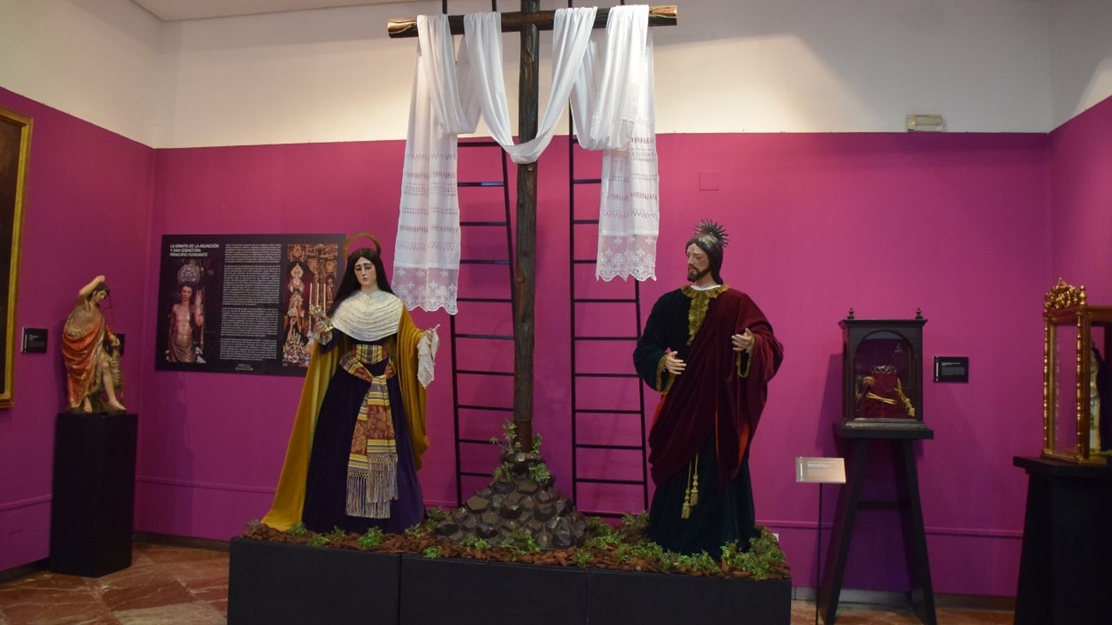 Una de las salas de la exposición