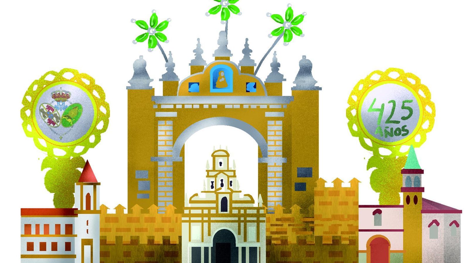 Así será la carroza de la Macarena 2020.