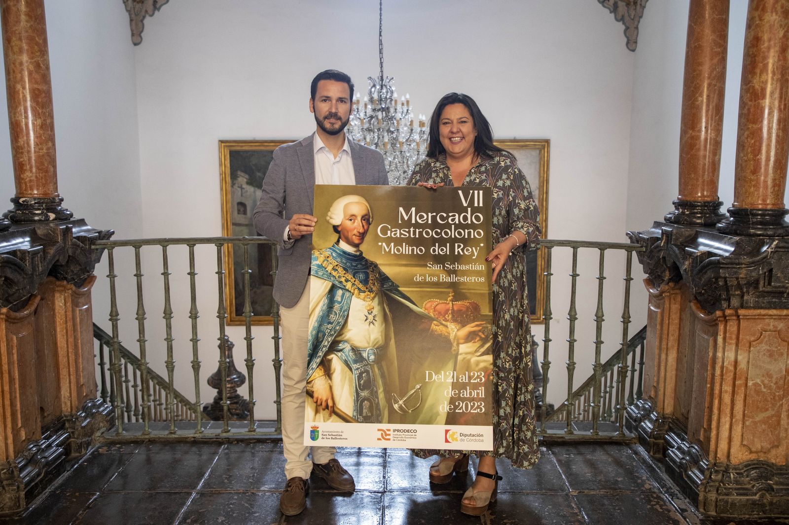 Presentación del VII Mercado Gastrocolono de San Sebastián de los Ballesteros.