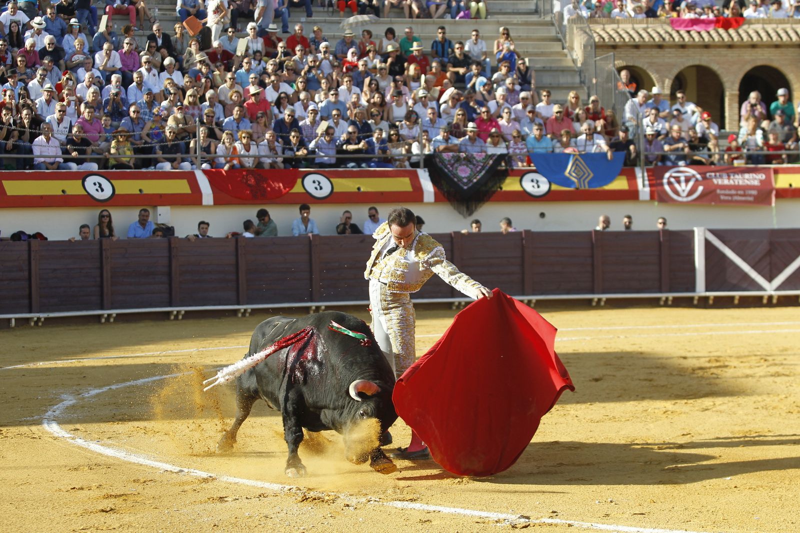 Fotogalería corrida de toros. Fiestas de Vera
