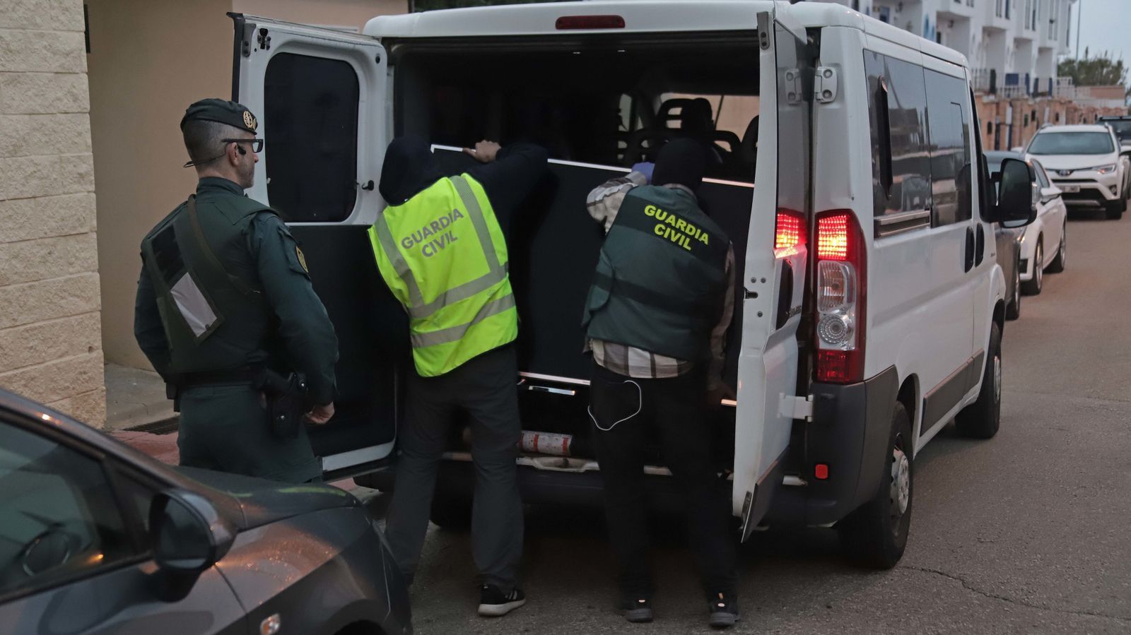 Imágenes de la operación antidroga en el Campo de Gibraltar