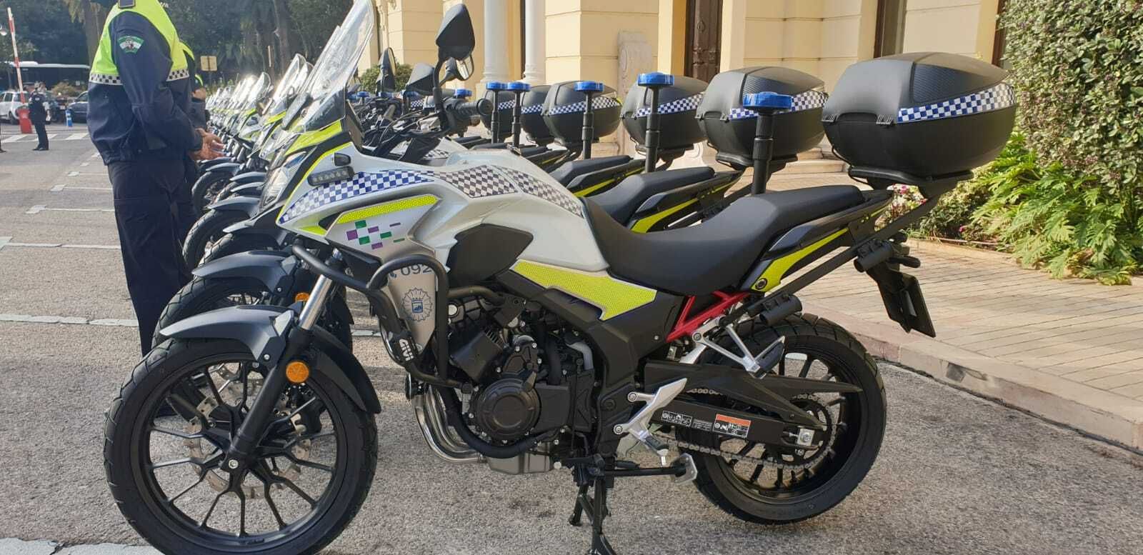 La Policía Local amplía su flota con 32 nuevas motos Honda CB 500X