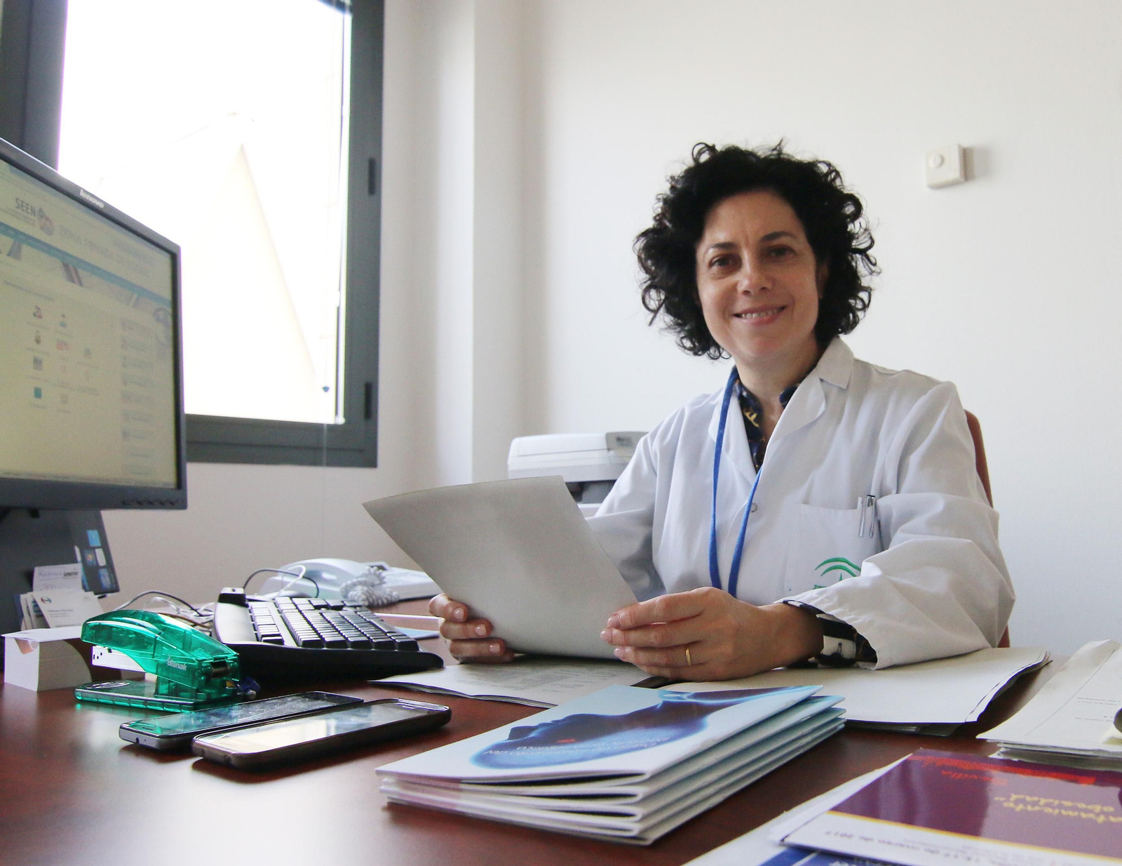 La doctora María de los Ángeles Gálvez.