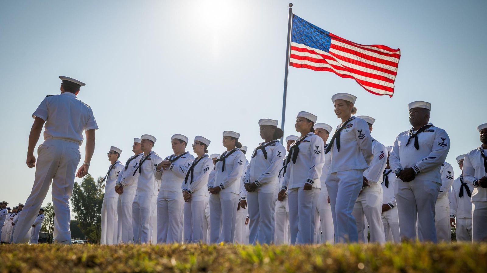 Las imágenes de la ceremonia de cambio de mando de EEUU en la Base de Rota Las imágenes de la ceremonia de cambio de mando de EEUU en la Base de Rota