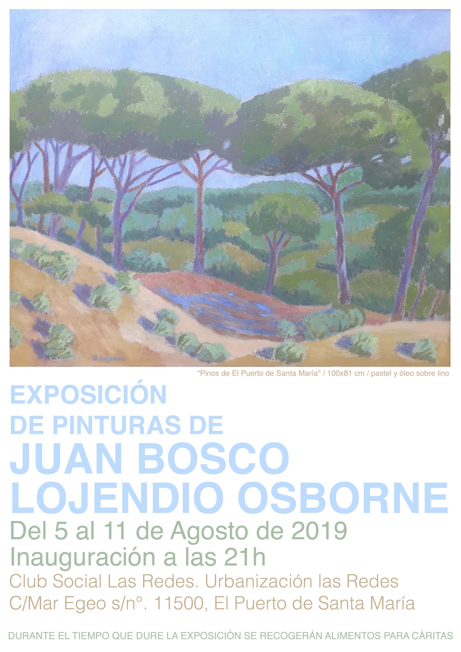 El cartel de la muestra