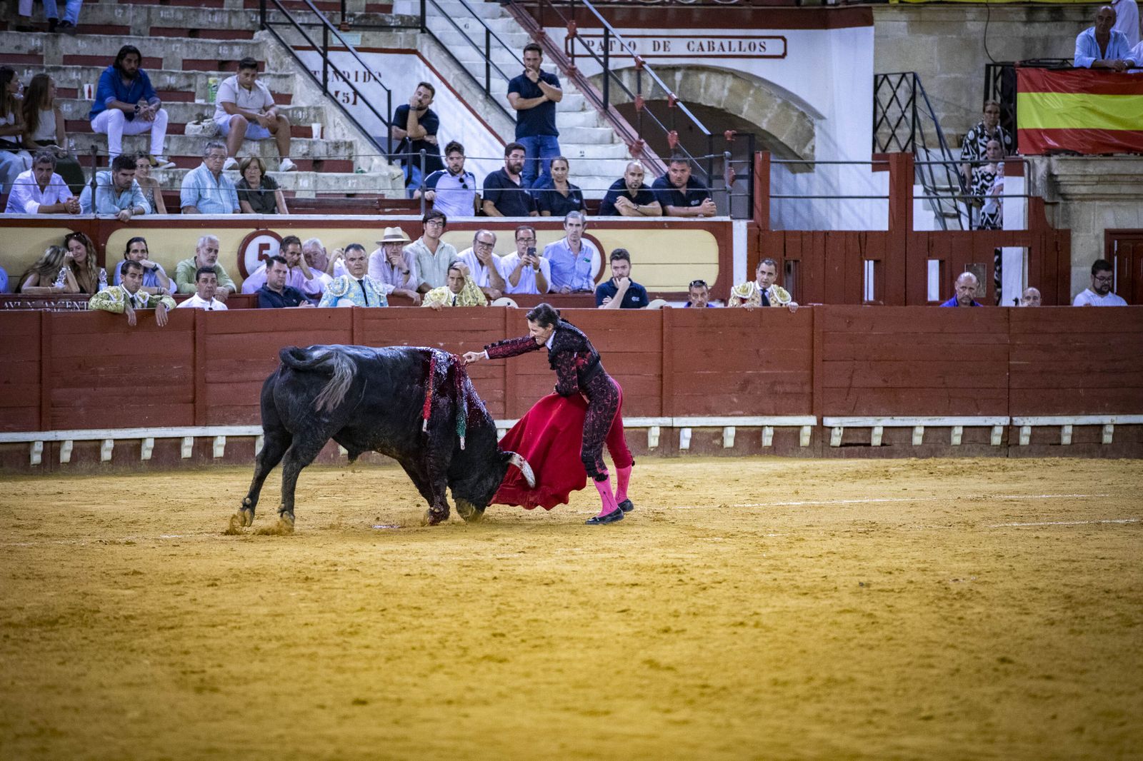 Diego Urdiales, Sebastián Castella y Daniel Luque, en la plaza de toros de El Puerto