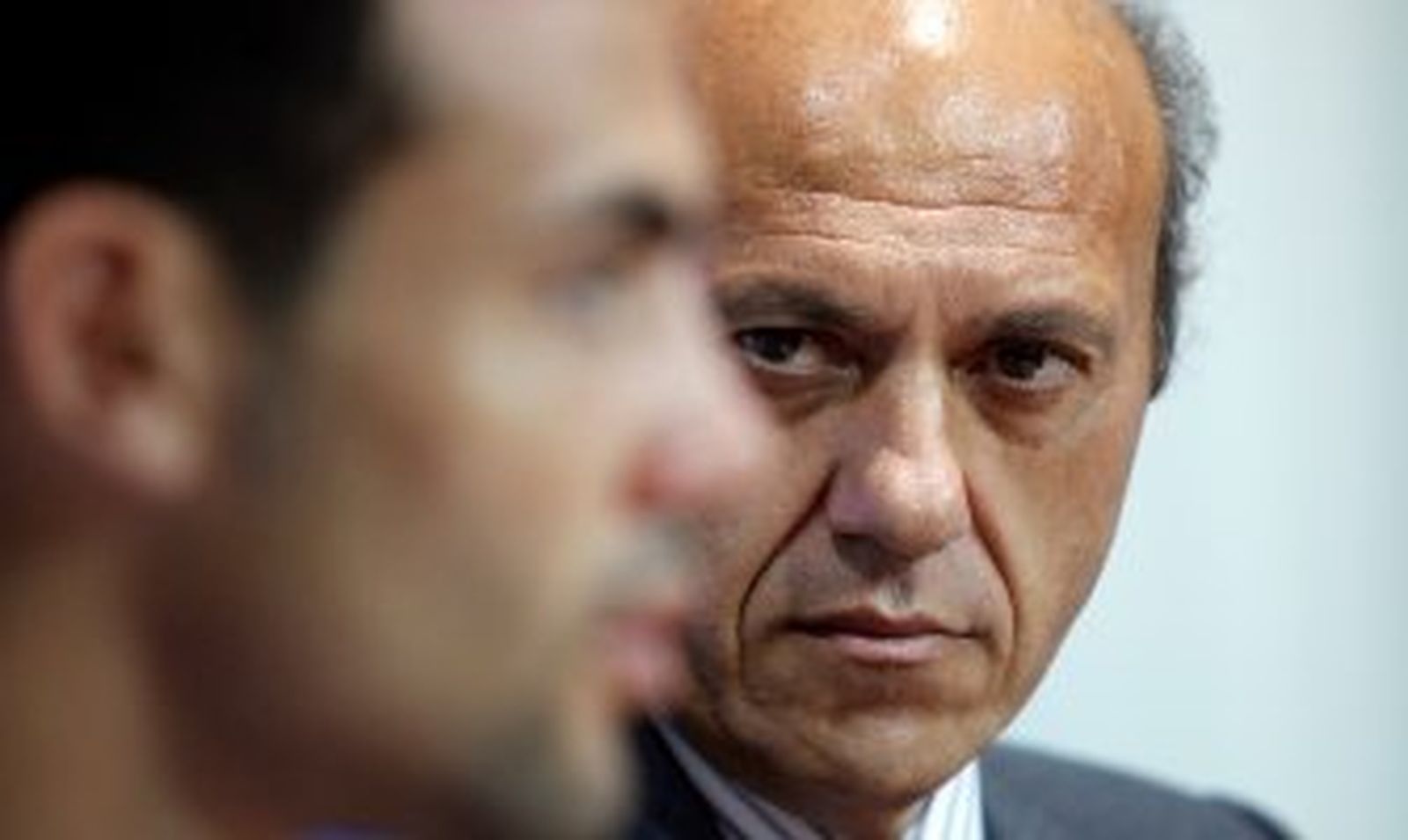 Del Nido, en la presentación de Iborra. / A. Pizarro