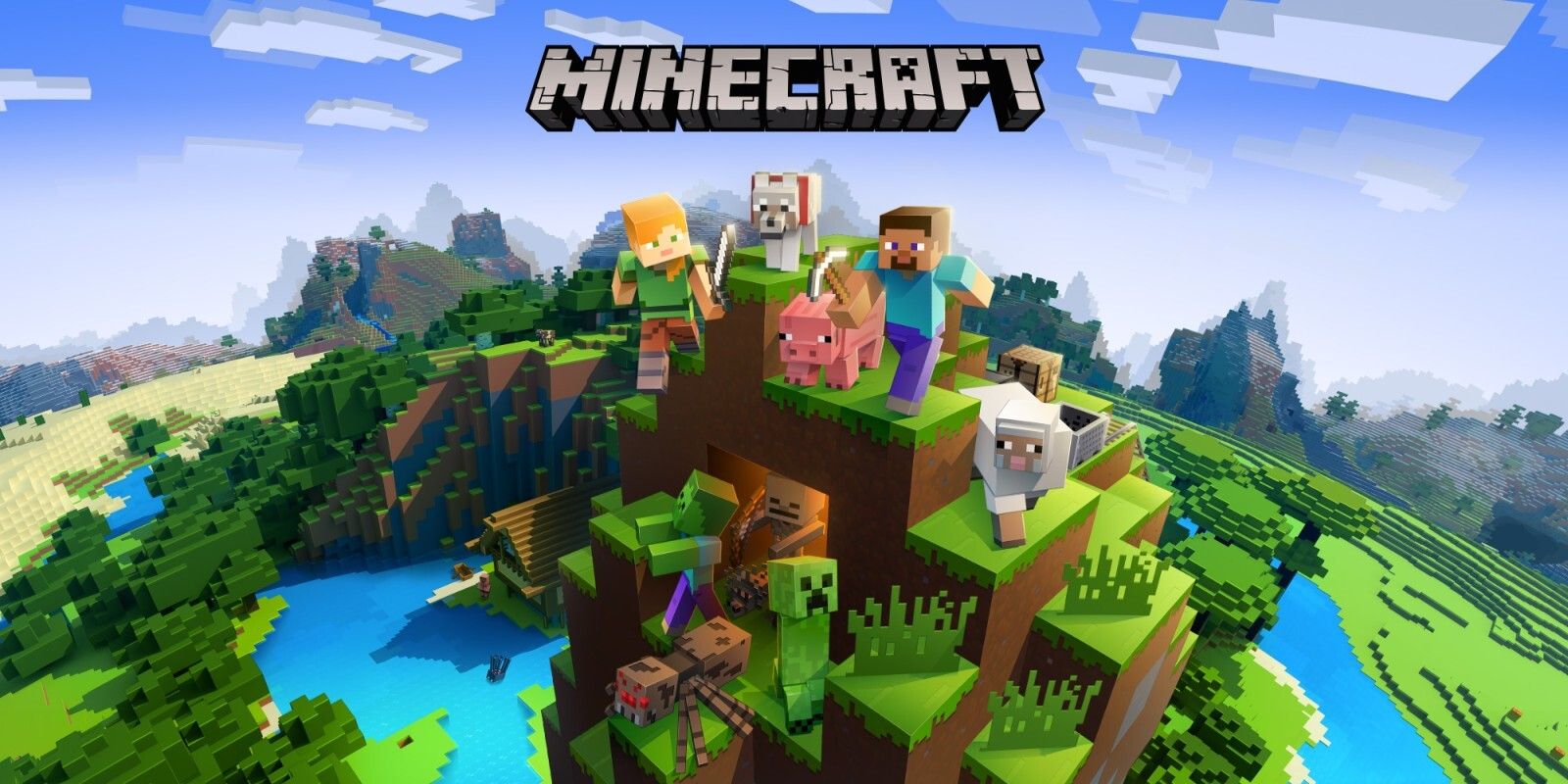 El videojuego 'Minecraft'.