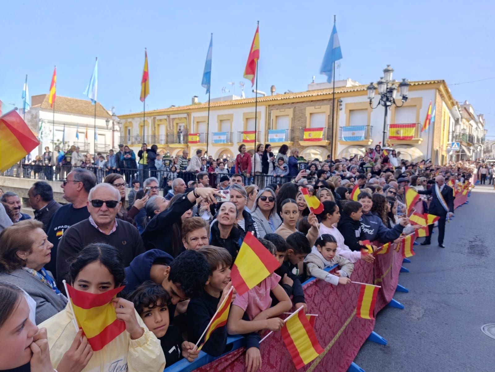 Las primeras imágenes del Rey Felipe VI en Huelva