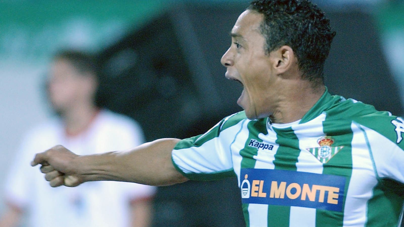 Oliveira celebra el gol que dio al Betis la Copa del Rey