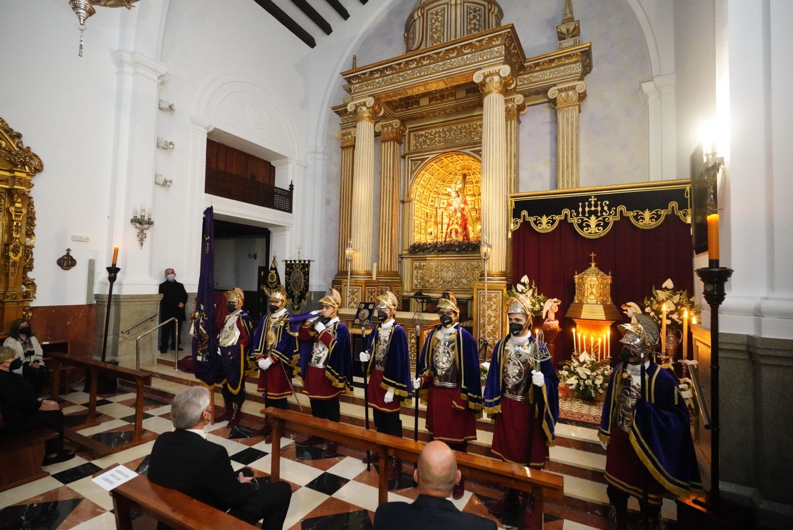 POZOBLANCO. El Prendimiento, los Sayones.