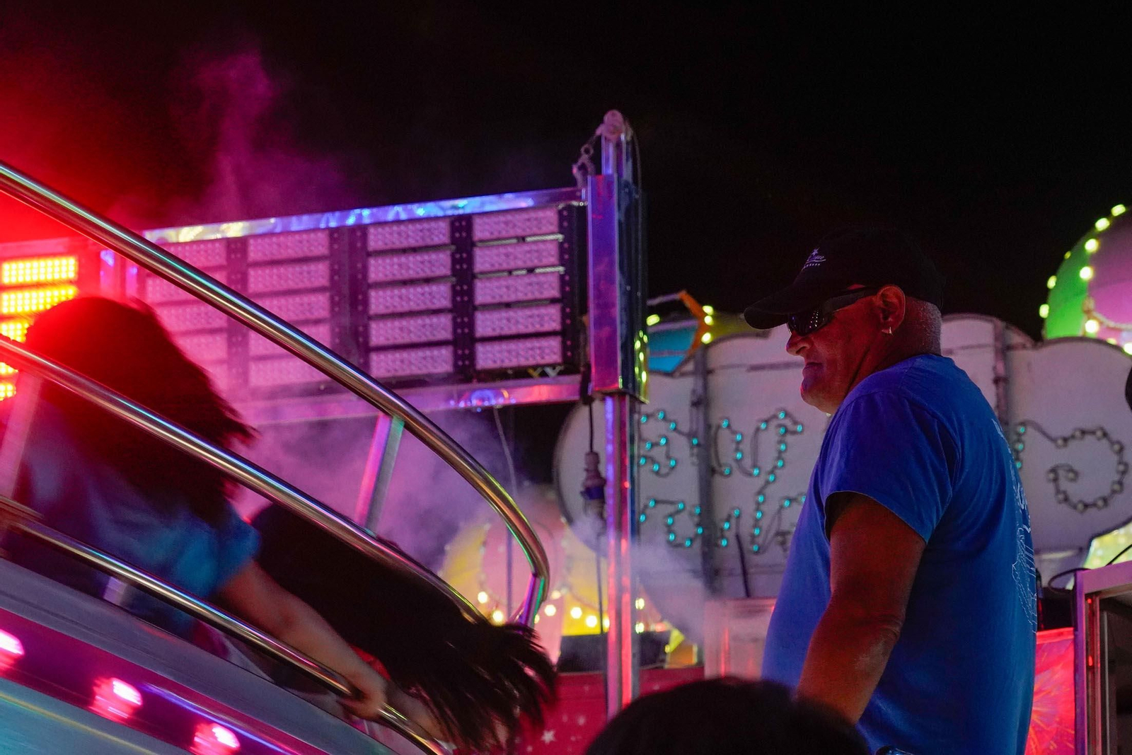 Imágenes del ambiente de Colombinas el día 3 de agosto