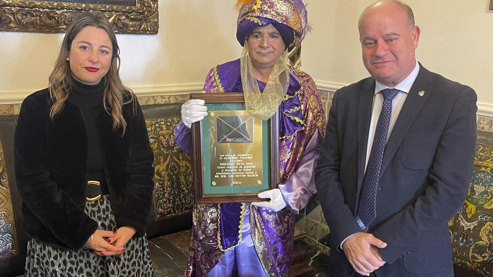 Recepción en la Alcaldía.