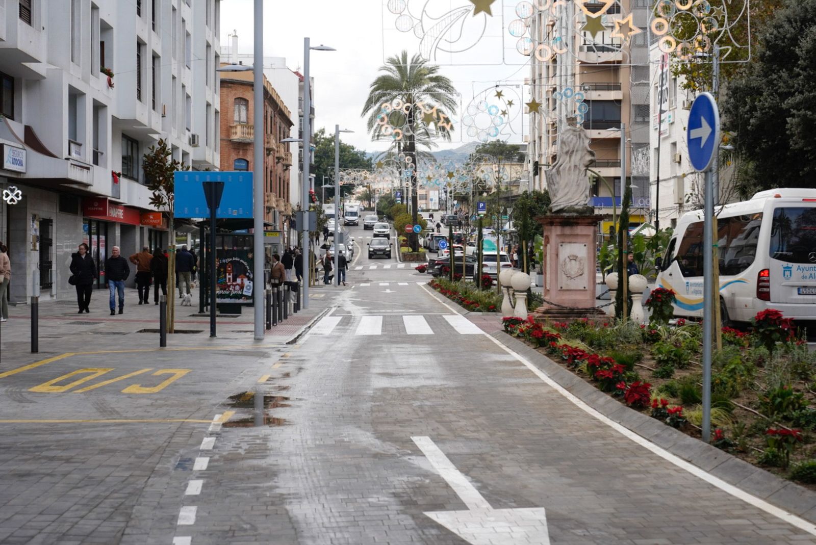 Las fotos de la reapertura al tráfico de la avenida Blas Infante de Algeciras
