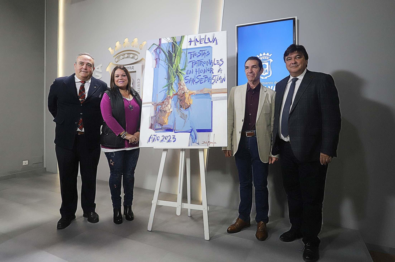 Imágenes de la presentación del cartel anunciador y de la pregonera de las Fiestas Patronales de San Sebastián 2023