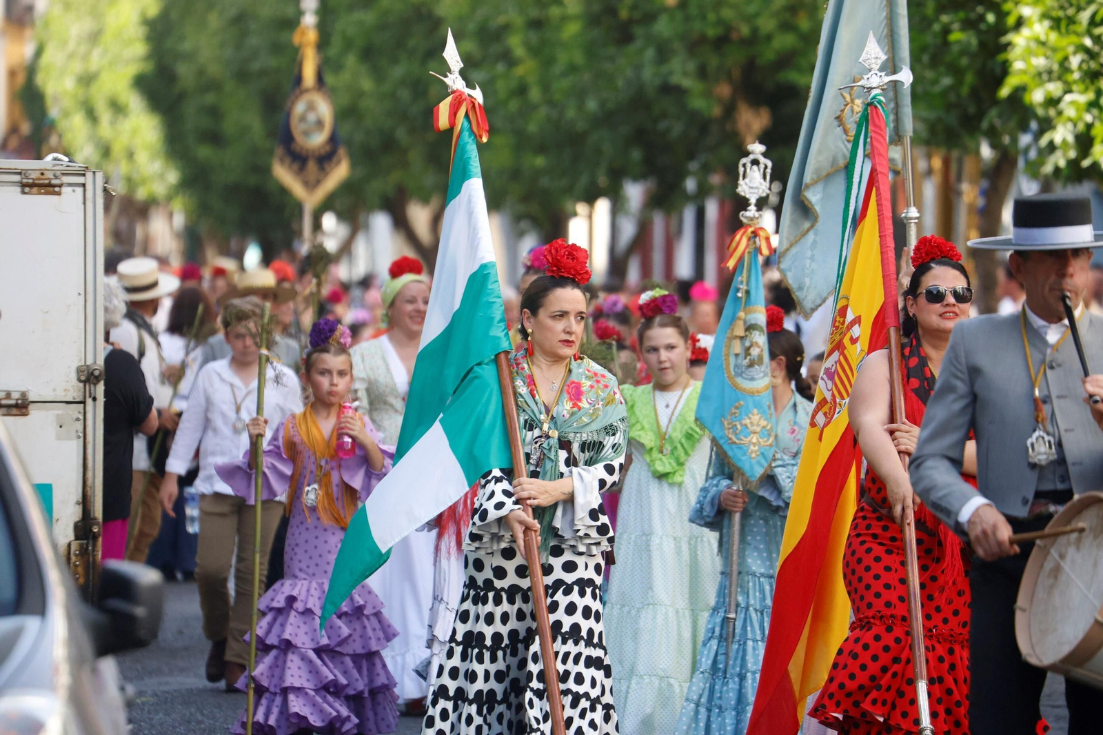 La salida de la Hermandad del Rocío de Córdoba