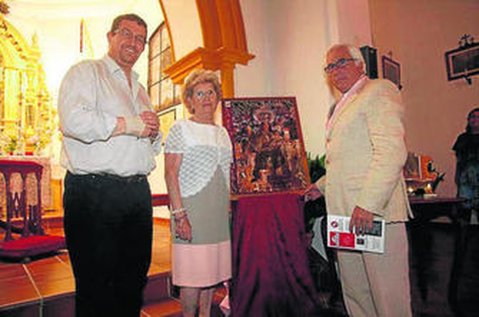 Presentación del cartel de la Hermandad de Consolación.